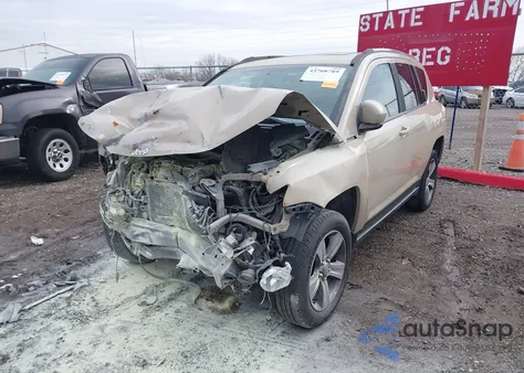 2016 Jeep Compass High Altitude Edition из США, поврежденный, VIN 1C4NJCEA5GD790629